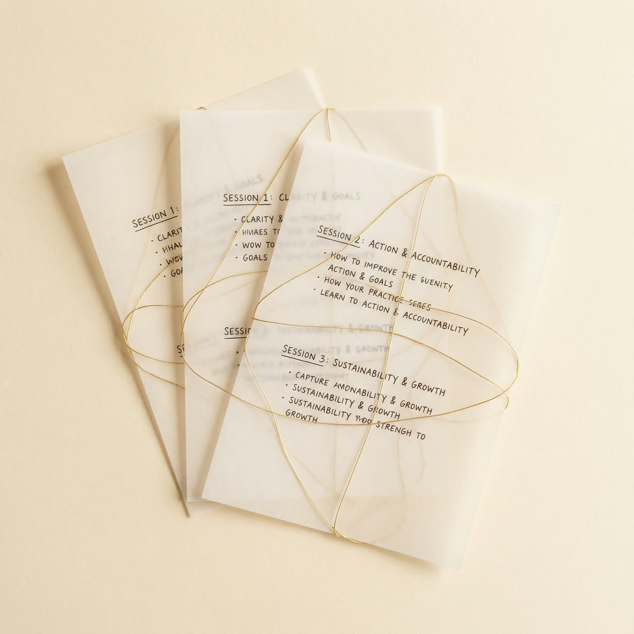 Session continuity network connecting themes across conversations